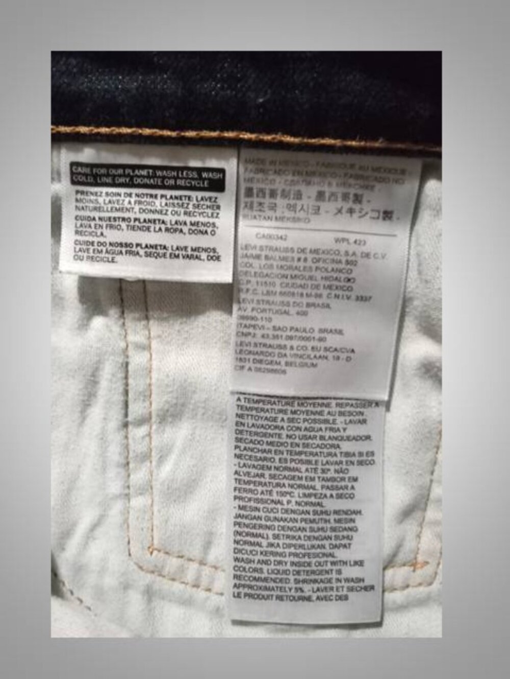 Levi's 541 Men's jeans 36 32 - Picture 8 of 8